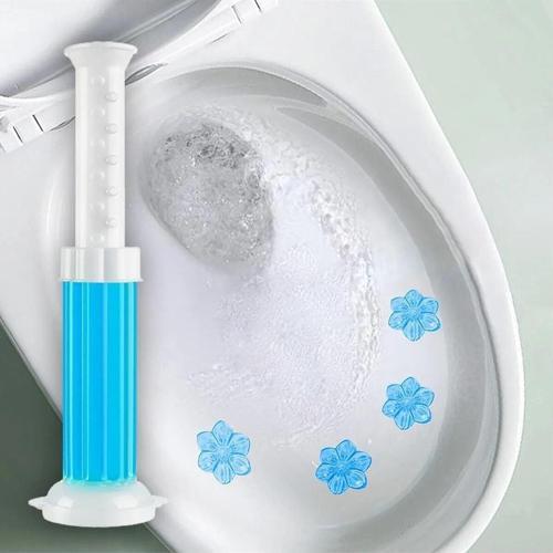 Wc Tuvalet Temizleme Jeli Klozet Jel Blok Koku Giderici Desenli Klozet Jeli Mavi 1 Adet