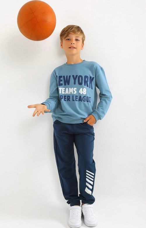 Erkek Baskılı 6/9 Yaş 2 İp Eşofman Takım