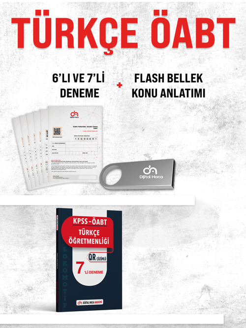 Dijital Hoca Akademi ÖABT Türkçe Öğretmenliği Muhteşem Üçlü Set