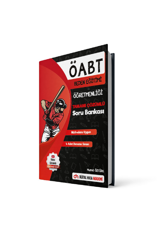 Dijital Hoca 2022 ÖABT Beden Eğitimi Öğretmenliği Tamamı Video Çözümlü Soru Bankası