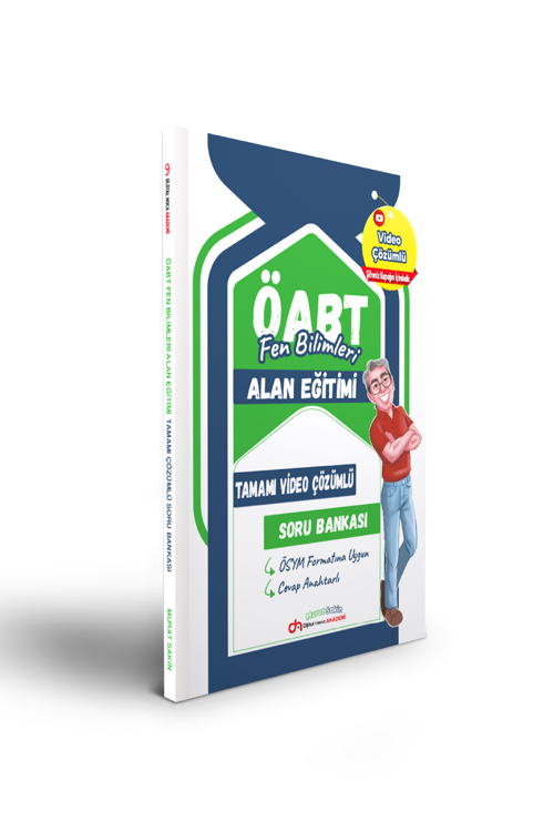 Dijital Hoca Akademi 2022 ÖABT Fen Bilgisi Öğretmenliği Alan Eğitimi Soru Bankası 2.Baskı