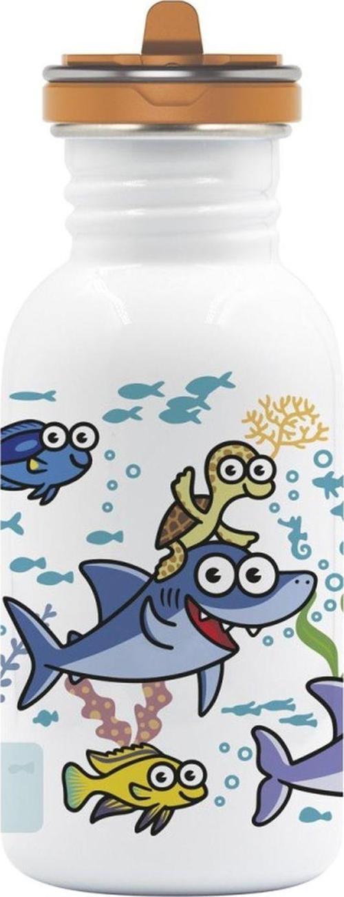 Çelik 18/8 Flow Basic Şişe 0,50L - Sea Friends LKBSFSF