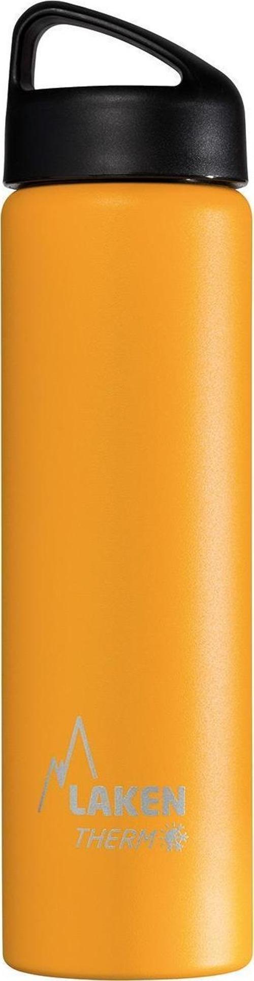 Çelik 18/8 Classic Termos Şişe 1L - Sarı LKTA10Y