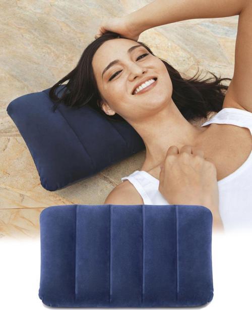 IKY68672 Kadife Şişme Minder-yastık (43*28*9)