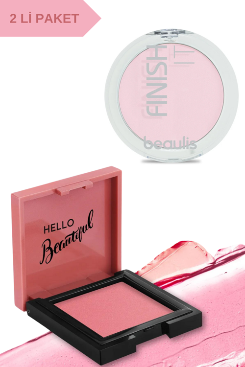 Profashion Cream Blush Krem Allık No: 41  Finish It Transparan Sabitleyici Pudra