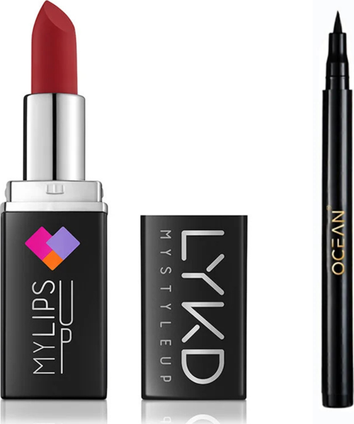 Mat Ruj 354 Red Love Ocean Siyah Eyeliner Set
