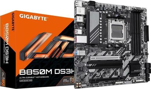 B850M DS3H DDR5 8200 (OC) M.2 AM5 mATX Anakart