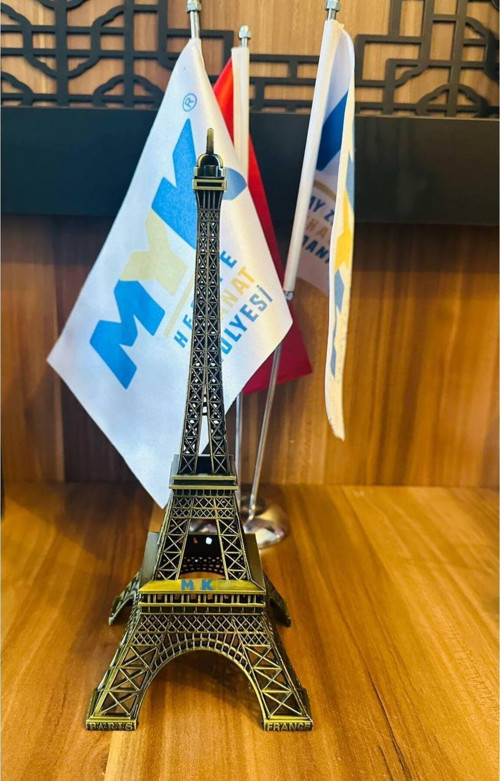 Eyfel Kulesi Dekoratif Biblo Paris'In Simgesi - Küçük Boy