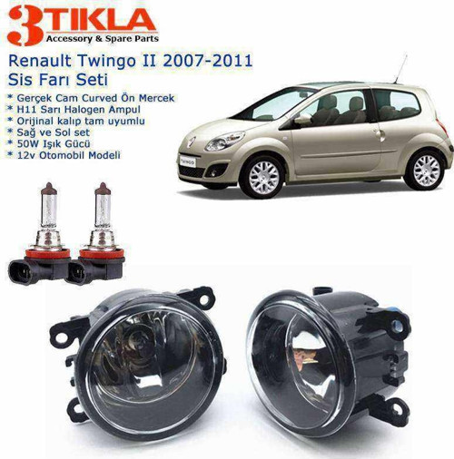 Renault Twingo 2007 Sis Farı Set Oem: 8200074008