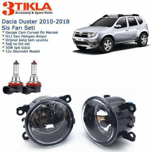 Dacia Duster 2017 Sis Farı Set Oem: 8200074008