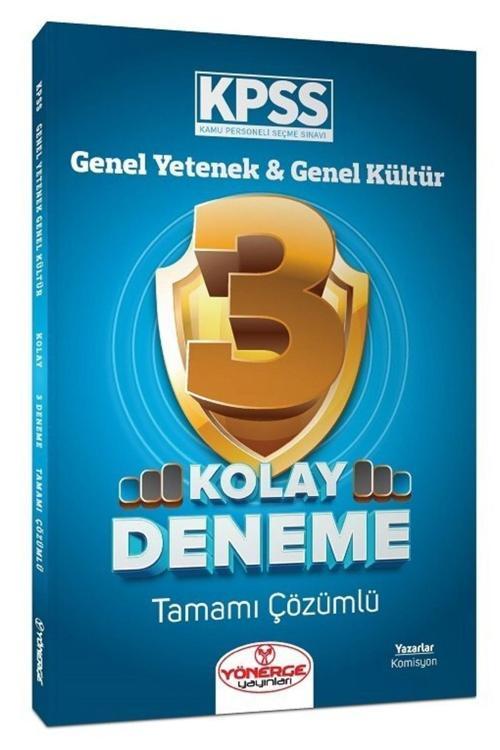 Yönerge 2023 Kpss Genel Yetenek Genel Kültür Kolay 3 Deneme Çözümlü