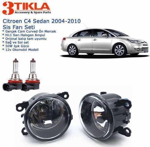 Citroen C4 2007 Sis Farı Set  Oem:  8200074008