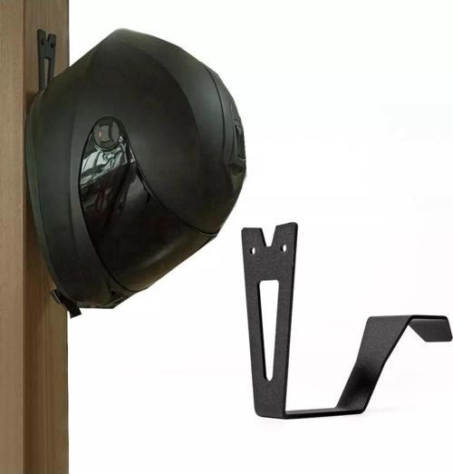 Siyah Motosiklet Kask Tutucu, Kask Askısı, Teçhizat Askısı, Motosiklet Kask Askısı
