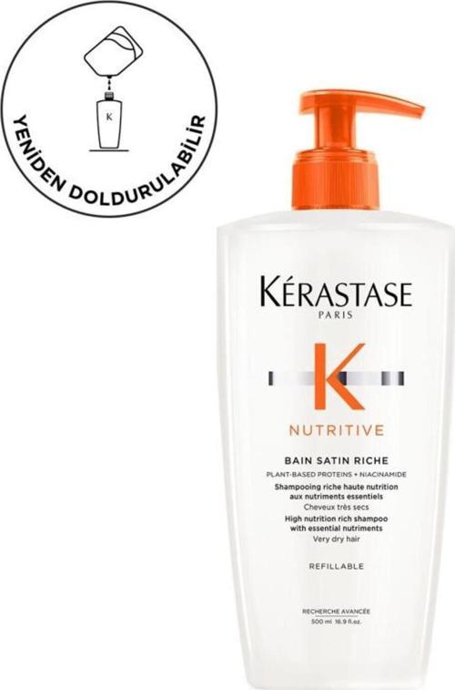 Nutritive Bain Satin Riche Yoğun Nemlendirici Şampuan 500 Ml