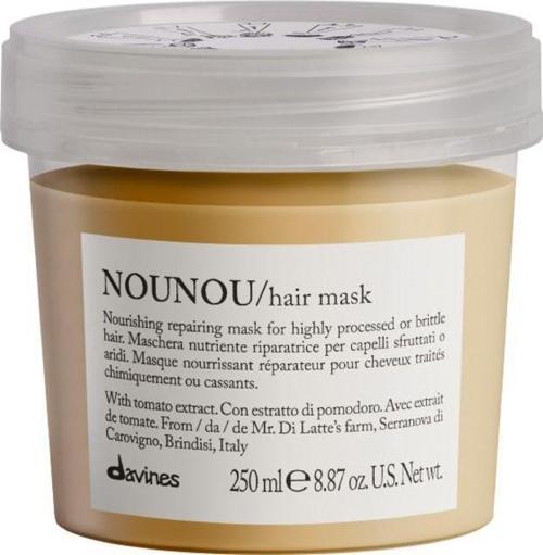 Nounou Hair Mask - Islem Gormus Saclar Icin Besleyici Bakim Maskesi 250 Ml