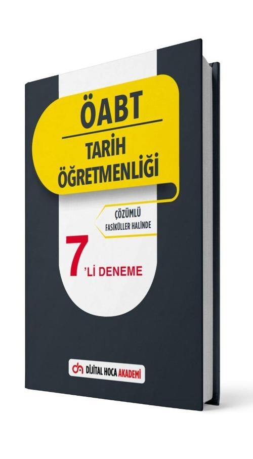 Dijital Hoca Akademi 2022 Öabt Tarih Öğretmenliği Çözümlü 7’Li Deneme