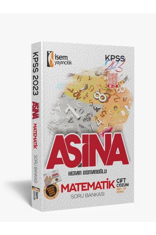 İsem Kitap 2023 Kpss Aşina Matematik Qr Ders Notu Hediyeli Soru Bankası