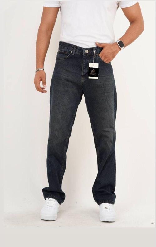 Vintage Taşlamalı Baggy Pantolon