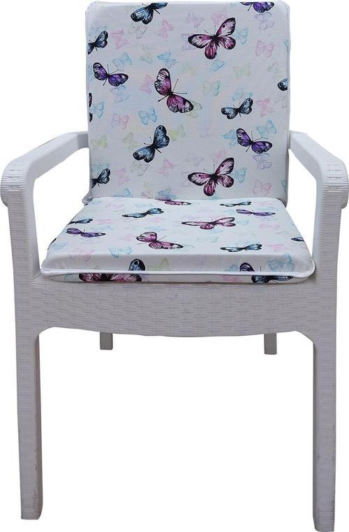 4 ADET ELİT YÜKSEK ARKALI MİNDER DUCK BEZİ-eltm-prm081061-v009 V4