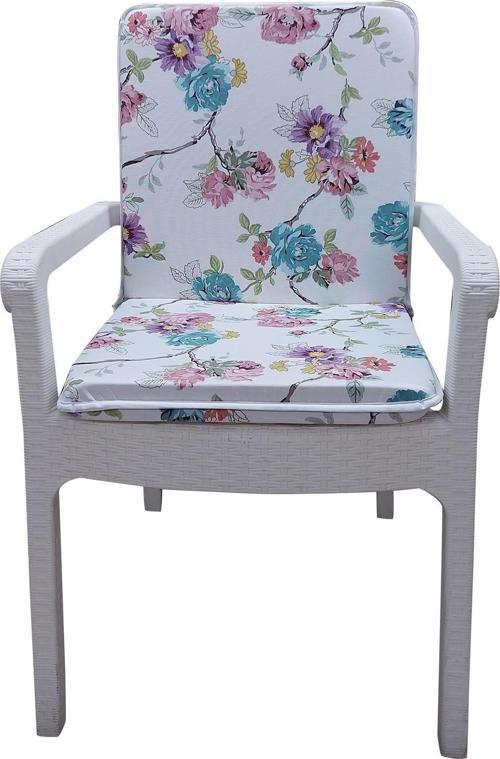 4 ADET ELİT YÜKSEK ARKALI MİNDER DUCK BEZİ-32282-01 V4