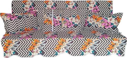 SOFA SOFT KUMAŞ TENTESİZ 28 DNS SÜNGER  SALINCAK MİNDERİ-sofa salıncak siyah sarmaşık