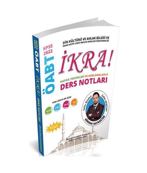 Bayraktar Uzem 2022 Öabt Din Kültürü Ve Ahlak Bilgisi İkra Ders Notları