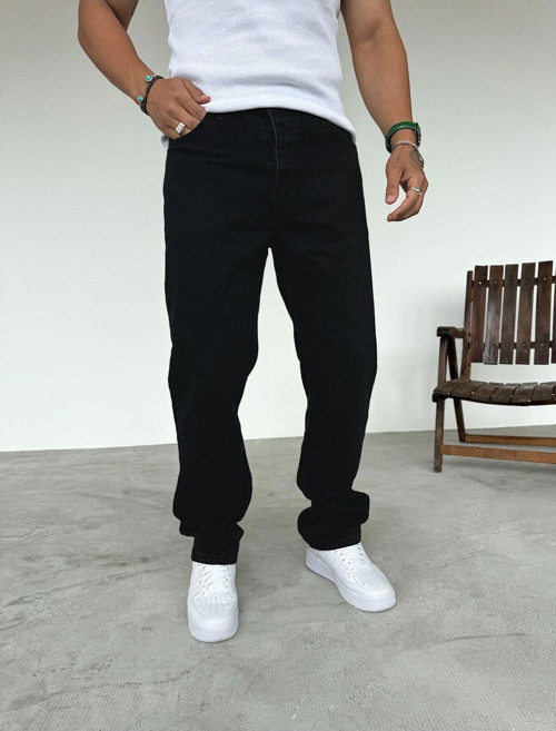 Siyah Baggy Pantolon