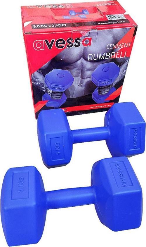 5 kg Plastik Dambıl Set 2 Adet