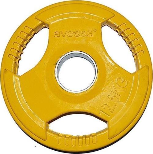 12,5 Kg Olimpik Kauçuk Plaka Mb-12111 Sarı