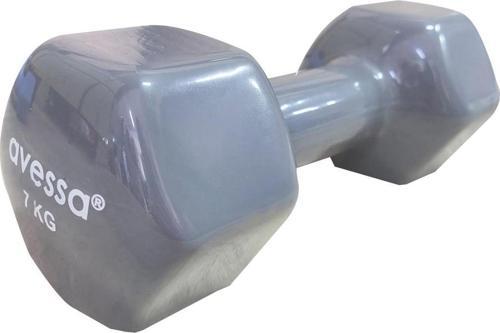 7 Kg Pvc Vinly Dambıl Gri