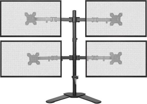 EF44 Steel Design 2-8 Kg Quad Ekran Asansörlü 13-27inch Desktop Monitör Standı