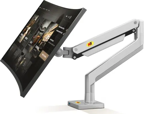 North Bayou Nb G40 Gümüş 22"-40 " Amortisörlü 2-15 Kg Profosyonel Monitör Standı