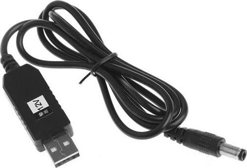 USB-Barrel Jack Voltaj Yükseltici (Giriş 5V, Çıkış 12V)