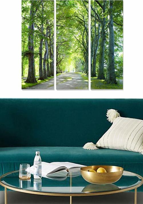 3 Parçalı Mdf Tablo