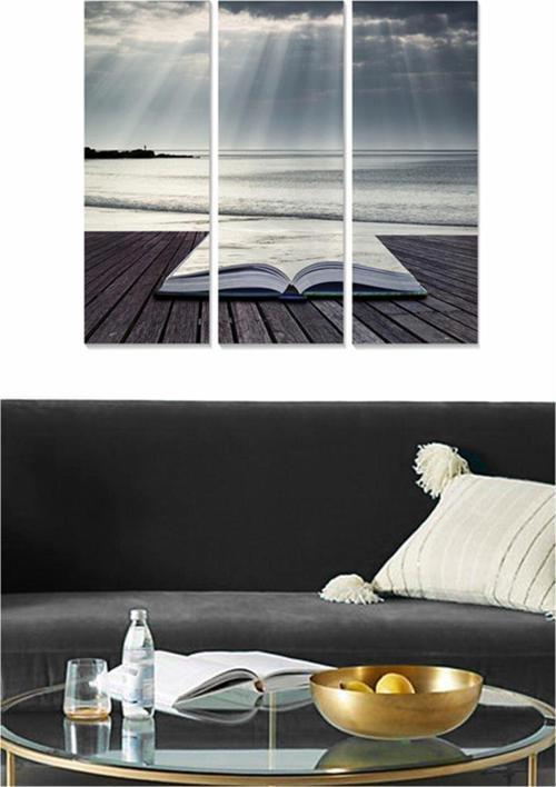3 Parçalı Mdf Tablo