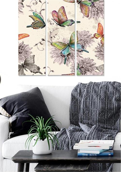 3 Parçalı Mdf Tablo