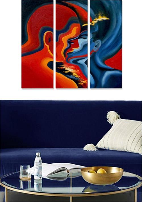 3 Parçalı Mdf Tablo