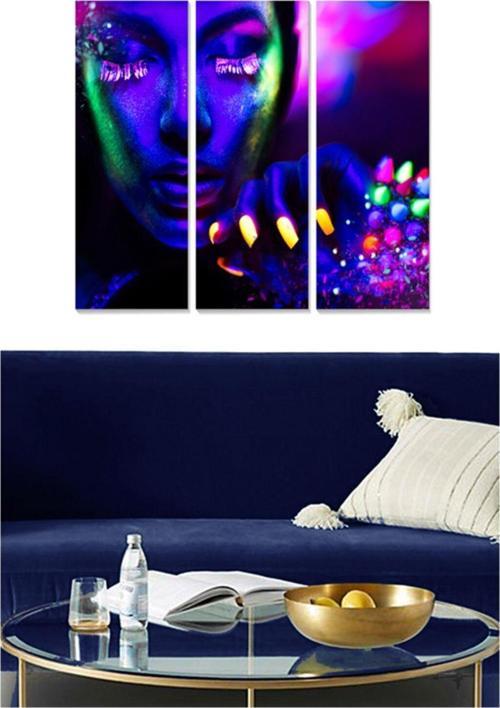 3 Parçalı Mdf Tablo