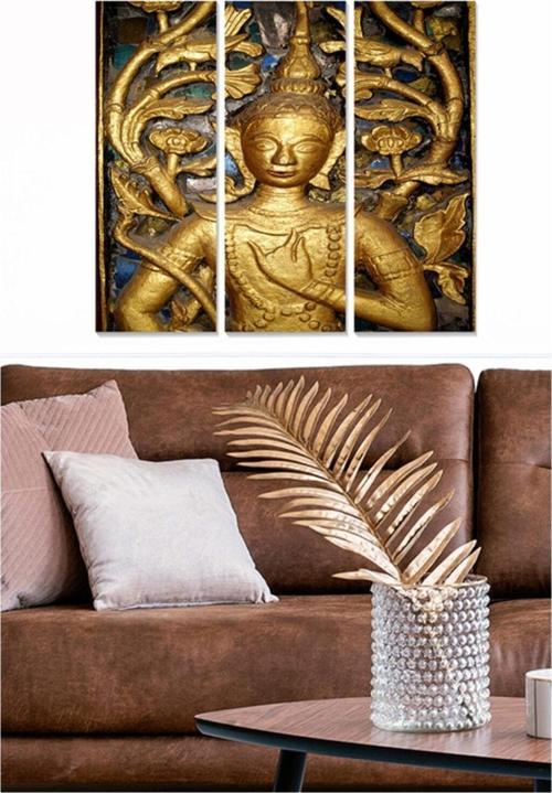 3 Parçalı Mdf Tablo