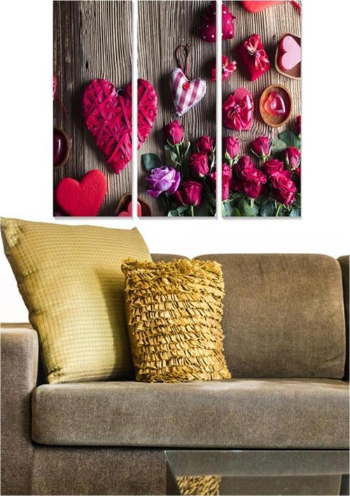 3 Parçalı Mdf Tablo