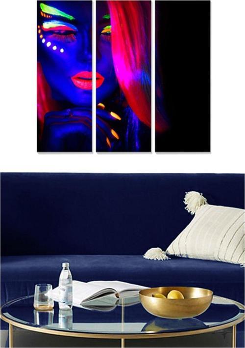 3 Parçalı Mdf Tablo