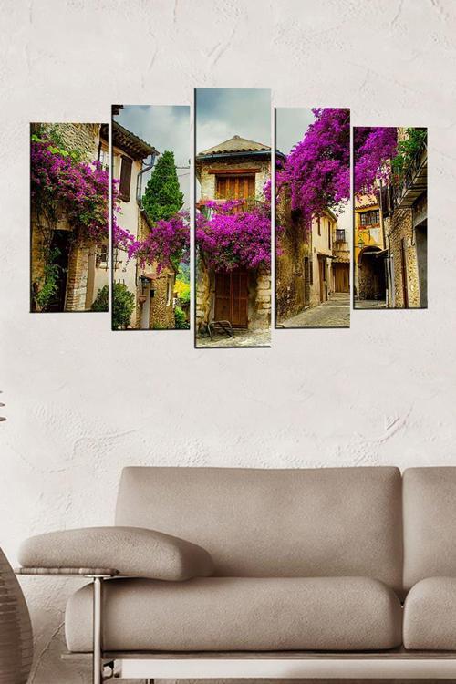 5 Parçalı 120x60 cm Mdf Tablo