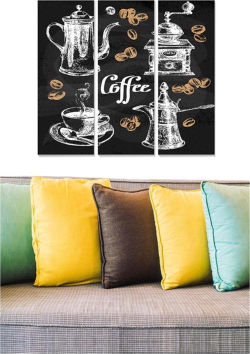 3 Parçalı Mdf Tablo