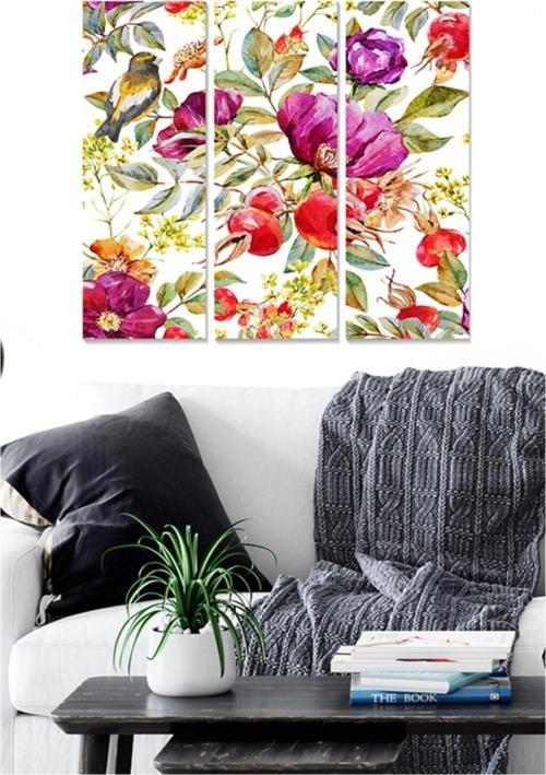 3 Parçalı Mdf Tablo