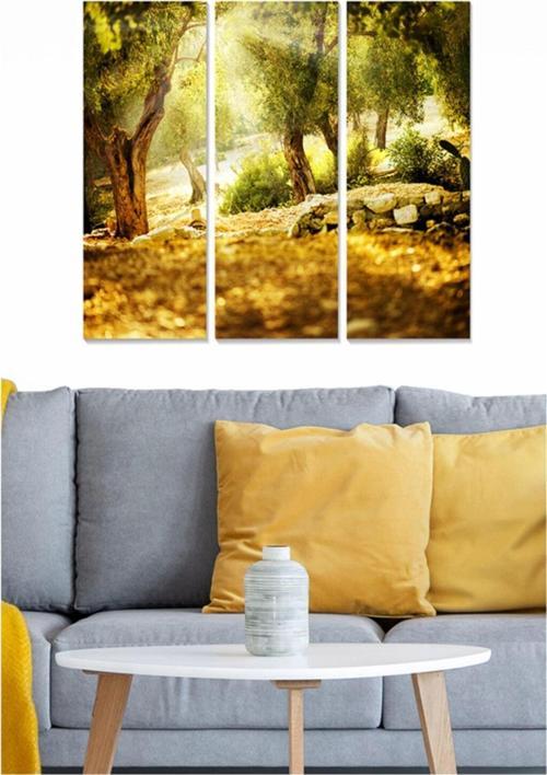 3 Parçalı Mdf Tablo