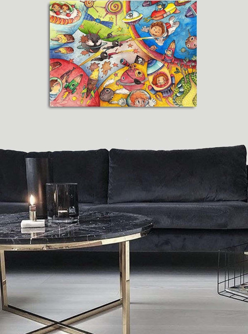 40x60 cm Mdf Tablo