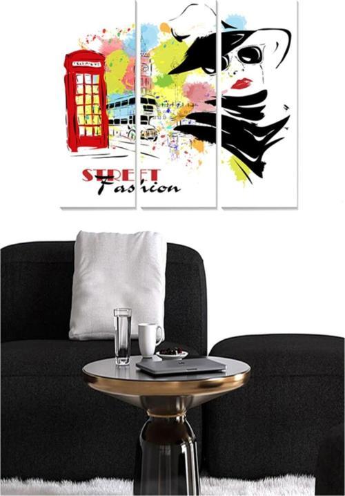 3 Parçalı Mdf Tablo