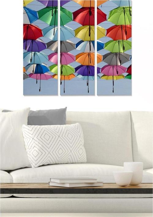 3 Parçalı Mdf Tablo