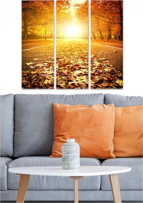 3 Parçalı Mdf Tablo