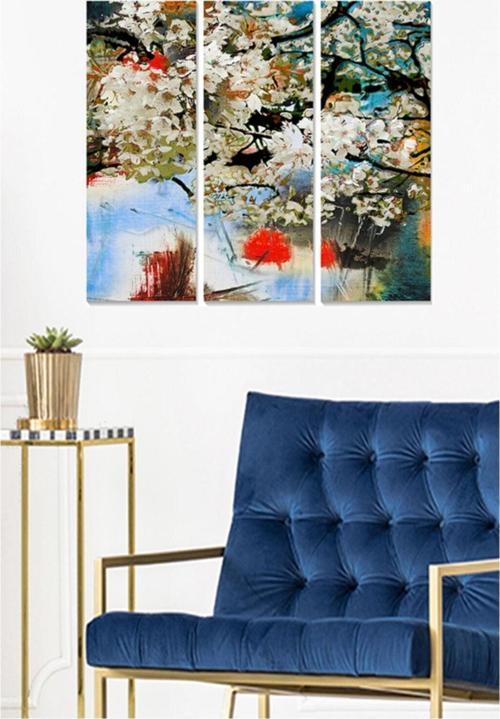3 Parçalı Mdf Tablo